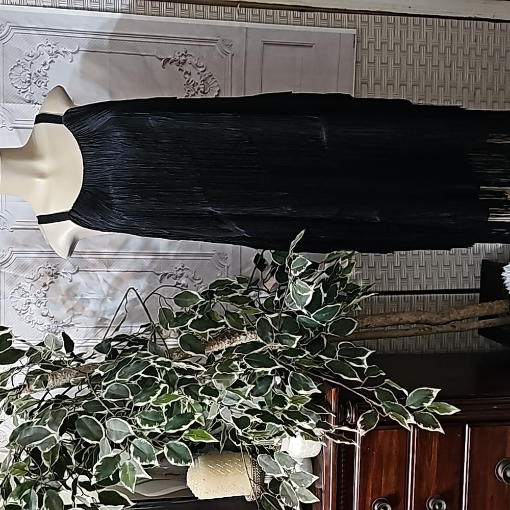 Eloquii Black Flapper Dress 22